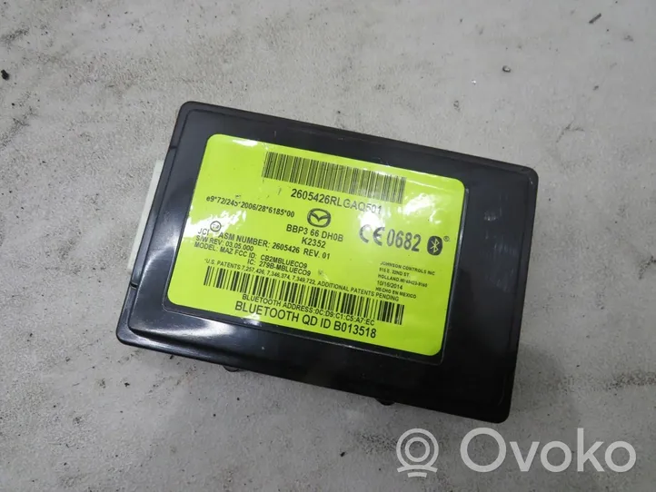 Mazda 2 Moduł / Sterownik Bluetooth BBP366DHOB