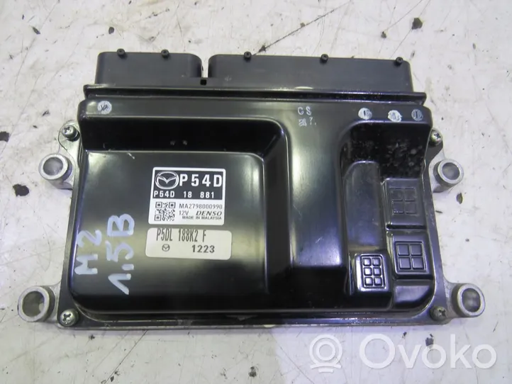 Mazda 2 Komputer / Sterownik ECU silnika P54D18881