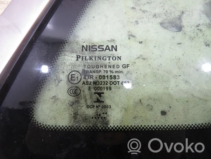 Nissan Qashqai Seitenfenster Seitenscheibe hinten 68920-4EA0A