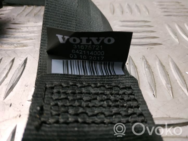 Volvo XC90 Задний ремень безопасности 31675721