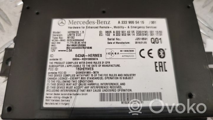 Mercedes-Benz E W238 Kiti valdymo blokai/ moduliai A2229005415