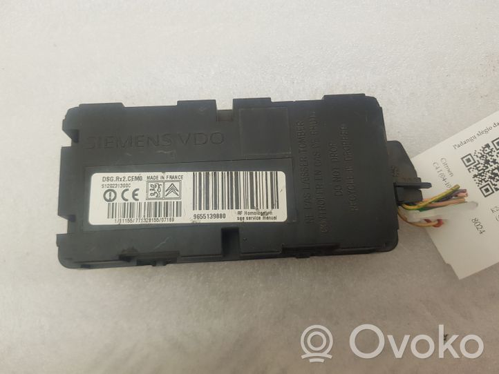 Citroen C4 I Capteur de pression des pneus 9655139880