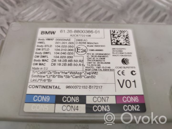 BMW 7 G11 G12 Moduł / Sterownik BSM 8800386