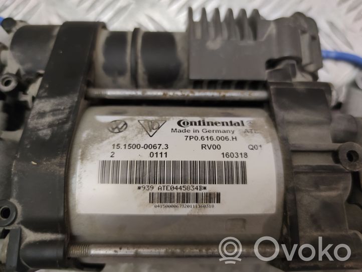 Porsche Cayenne (92A) Compressore/pompa sospensioni pneumatiche 7P0616006H