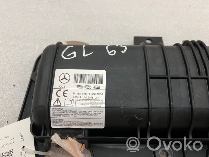 Mercedes-Benz GL X166 Poduszka powietrzna Airbag chroniąca kolana 1668600102