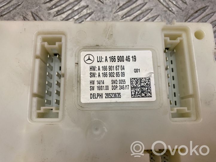 Mercedes-Benz GLS X166 SAM control unit A1669004619