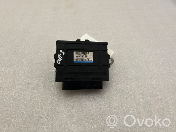 Mitsubishi Outlander Module de contrôle de boîte de vitesses ECU 8631B759