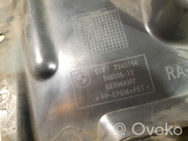 BMW 7 G11 G12 Etupyörän sisälokasuojat 7340194