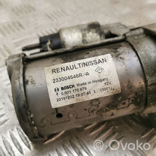 Nissan Juke II F16 Käynnistysmoottori 233004646R