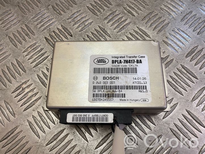 Land Rover Range Rover Sport L494 Centralina scatola del differenziale DPLA7H417BA