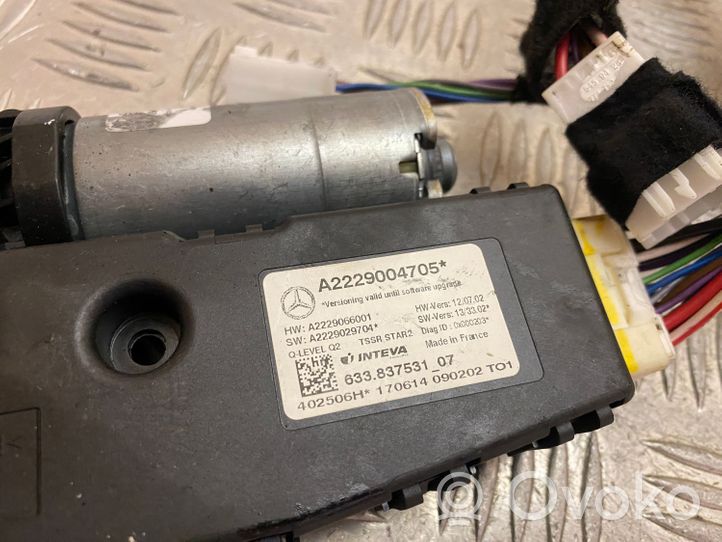 Mercedes-Benz S W222 Sunroof motor/actuator A2229004705