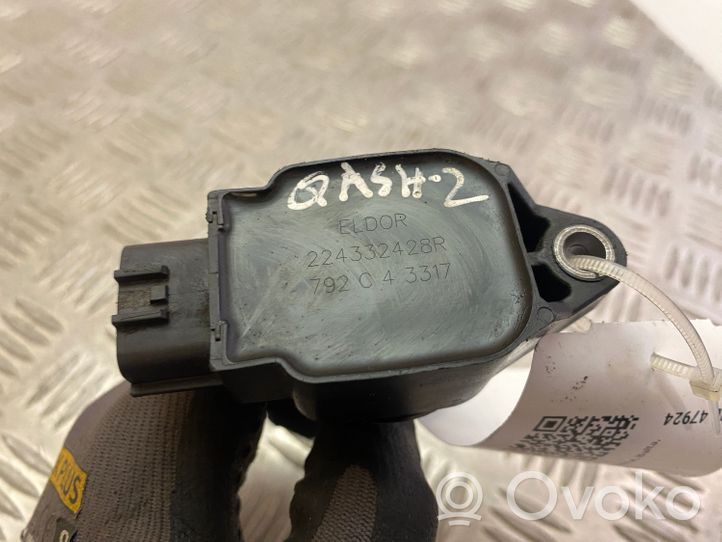 Nissan Qashqai Bobine d'allumage haute tension 224332428R