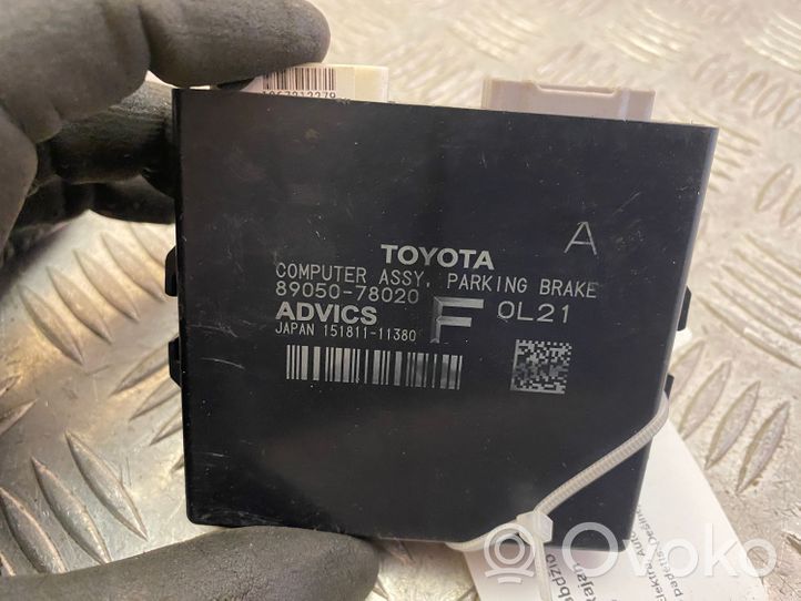 Lexus NX Rankinio stabdžio valdymo blokas 8905078020