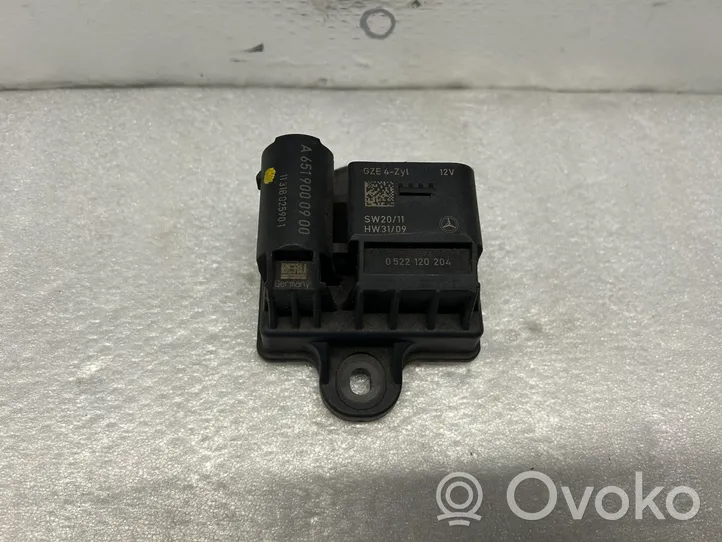 Mercedes-Benz GLE (W166 - C292) Glow plug pre-heat relay A6519000900