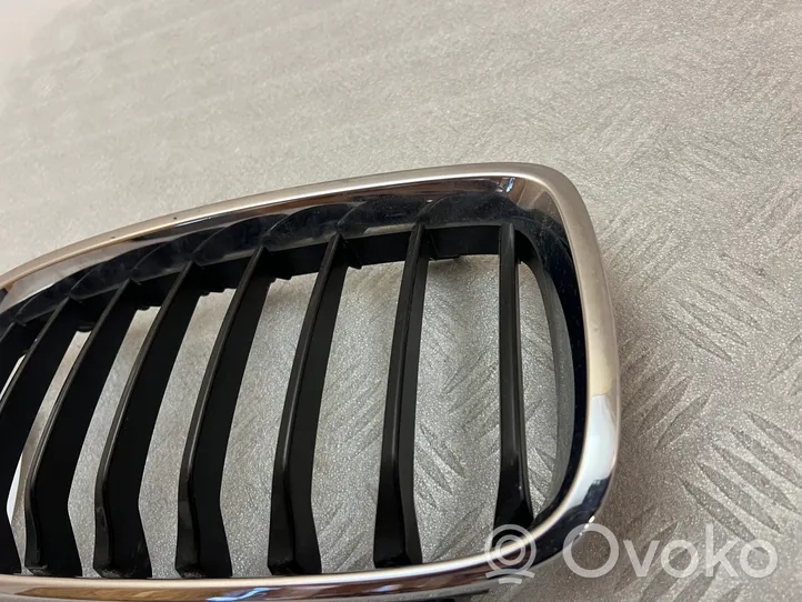 BMW 4 F36 Gran coupe Grille calandre supérieure de pare-chocs avant 7294813