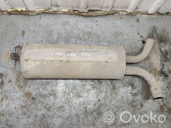 Opel Vivaro Middle muffler/silencer 