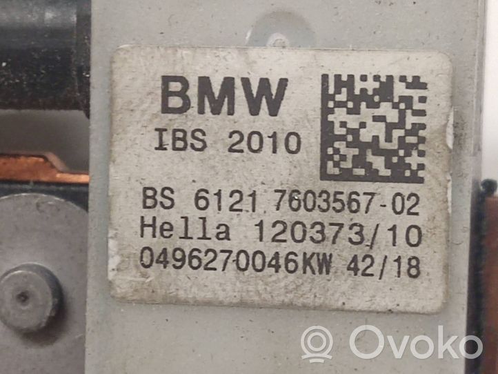 BMW X5M E70 Cavo negativo messa a terra (batteria) 7603567