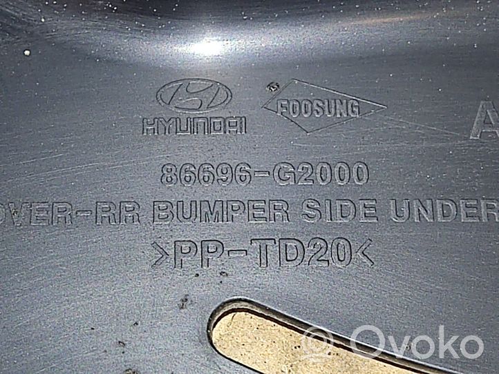 Hyundai Ioniq Galinio bamperio dugno apsauga 86696G2000