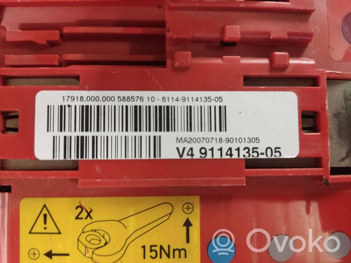 BMW X5 E70 Cavo positivo (batteria) 9114135