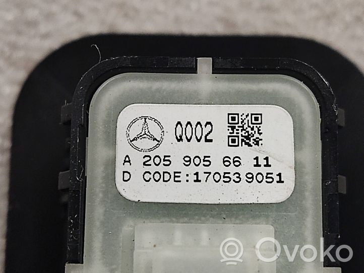 Mercedes-Benz GLC X253 C253 Inne przełączniki i przyciski A2059056611
