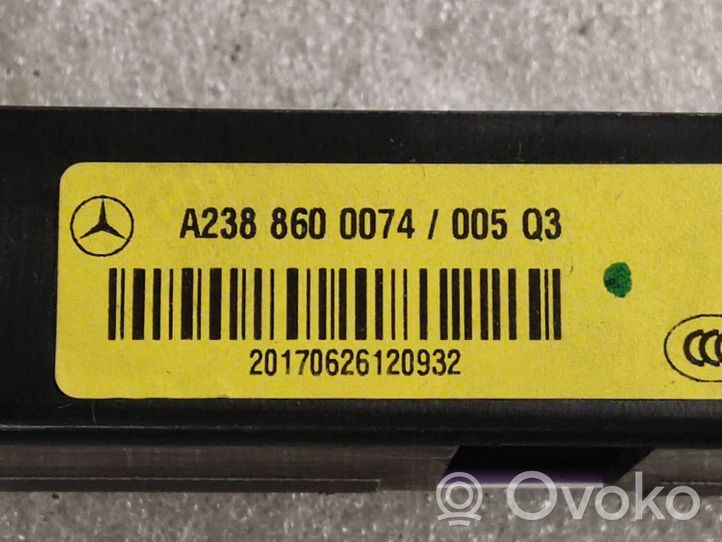 Mercedes-Benz E W238 Altra parte interiore A2388600074