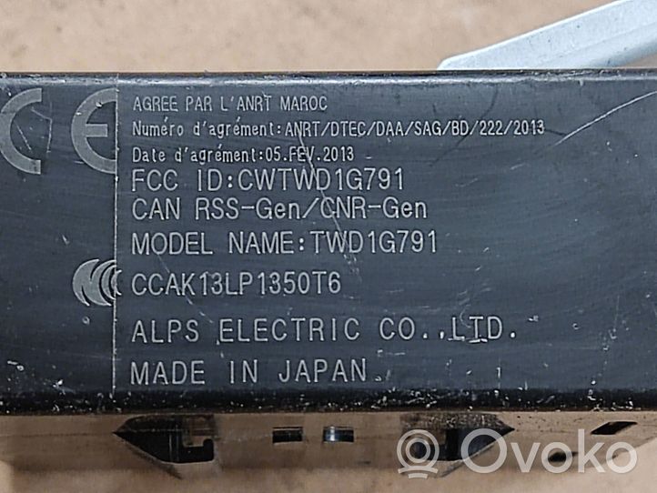Nissan Leaf II (ZE1) Centralina della pressione pneumatico CWTWD1G791