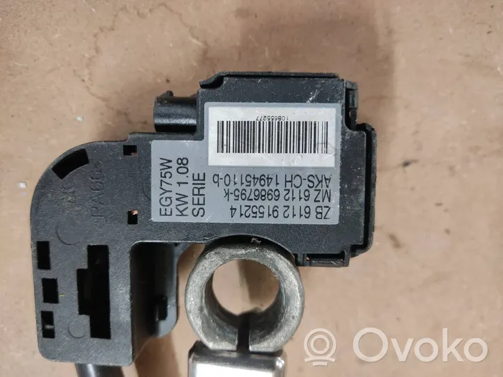 BMW X5 E70 Câble négatif masse batterie 9155214