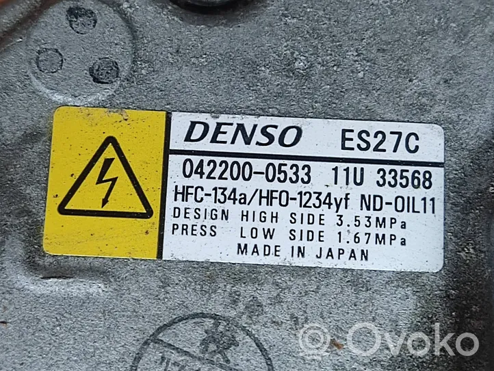 Lexus NX Kompresor / Sprężarka klimatyzacji A/C 0422000533