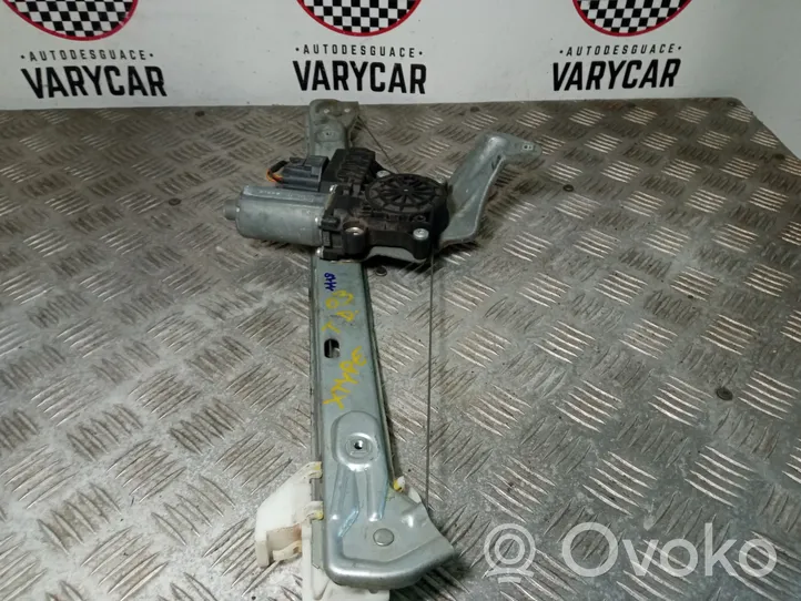 Jaguar X-Type Rear door window regulator with motor 