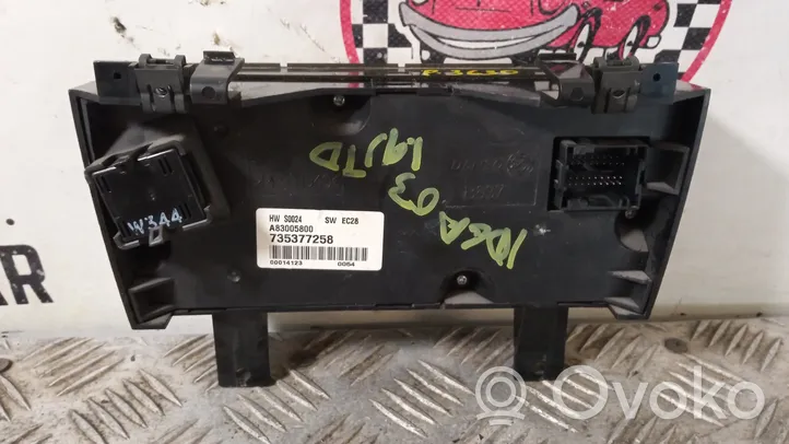 Fiat Idea Climate control unit 735377258