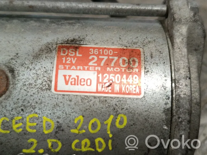 KIA Ceed Motor de arranque 3610027700