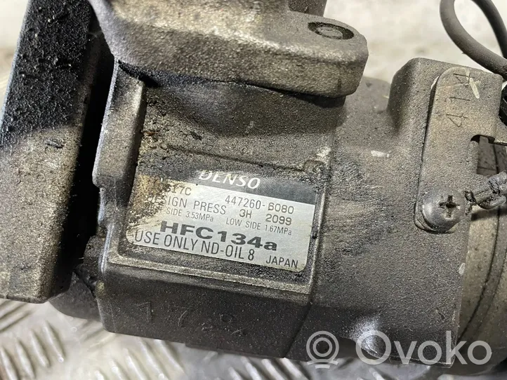 Honda Accord Ilmastointilaitteen kompressorin pumppu (A/C) 4472606080