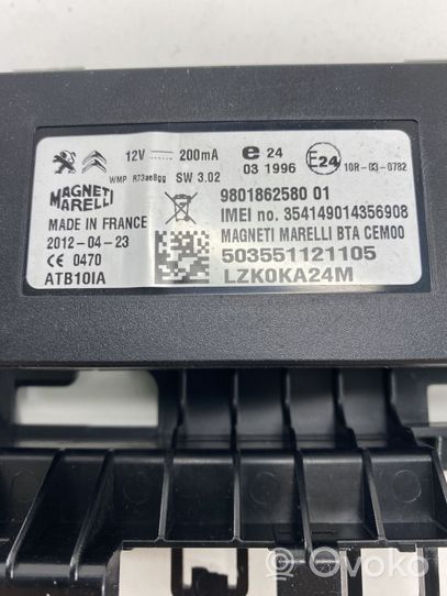 Citroen DS5 Unité / module navigation GPS 9801862580