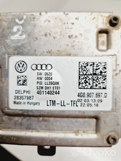 Skoda Octavia Mk3 (5E) Ajovalojen virranrajoitinmoduuli Xenon 4G0907697D