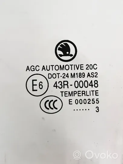 Skoda Octavia Mk3 (5E) Takaoven ikkunalasi 43R00048