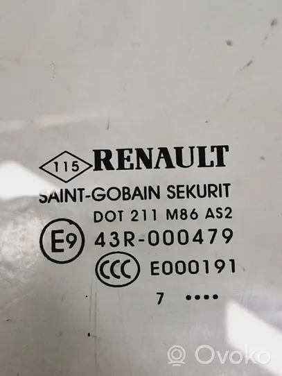 Renault Megane IV Vitre de fenêtre porte arrière 43R000479