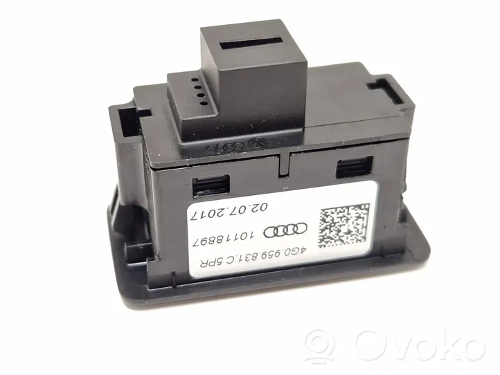 Audi A4 S4 B9 Takaluukun avauskytkimen painike/kytkin 4G0959831C