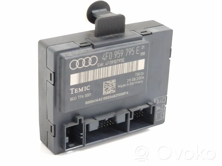 Audi A6 Allroad C6 Centralina/modulo portiere 4F0959795E