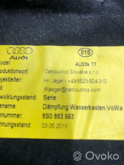 Audi TT TTS RS Mk3 8S Kita variklio skyriaus detalė 8S0863993