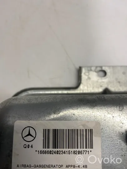 Mercedes-Benz GLE (W166 - C292) Poduszka powietrzna Airbag pasażera 1668602423