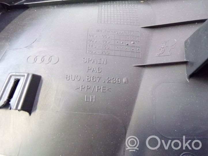 Audi Q3 8U (B) statņa dekoratīvā apdare (apakšdaļa) 8U0867239