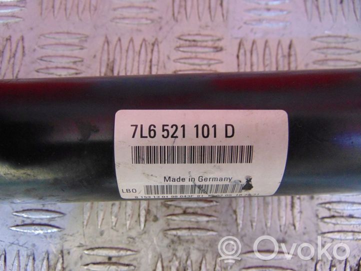 Volkswagen Touareg I Front prop shaft 7L6521101D