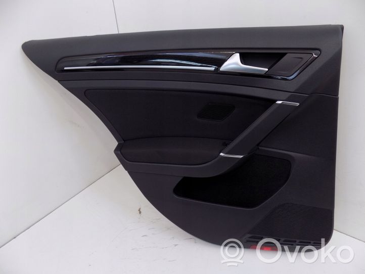 Volkswagen Golf VII Rivestimento del pannello della portiera posteriore 5G4868073