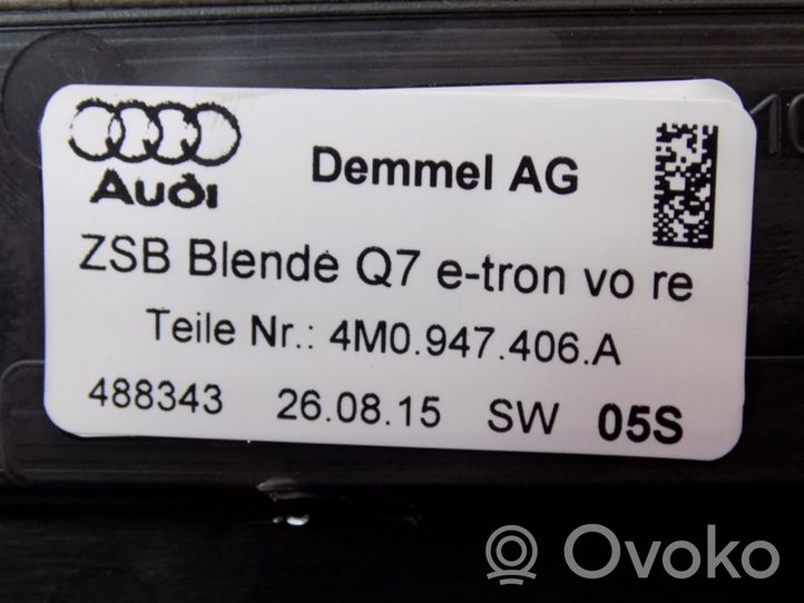 Audi Q7 4M Slenksčių apdailų komplektas (vidinis) 4M0947418A