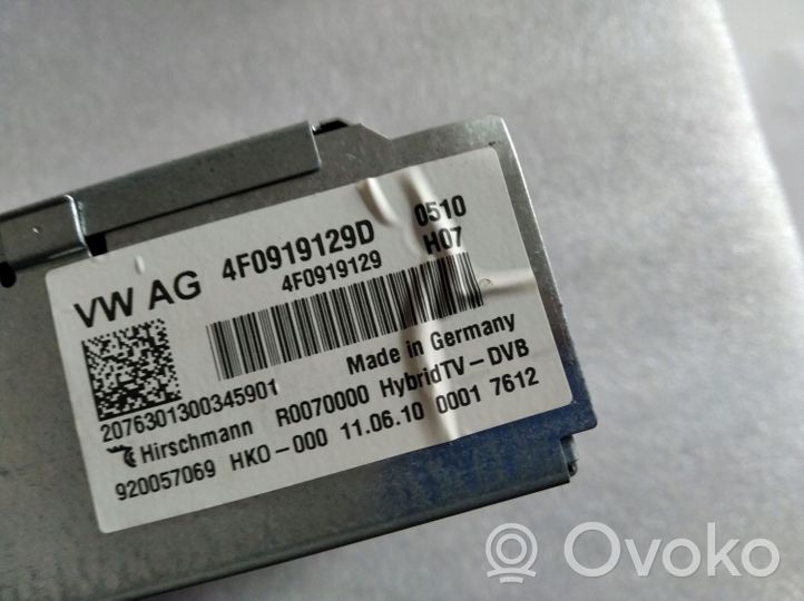 Audi A8 S8 D4 4H Modulo di controllo video 4F0919129D