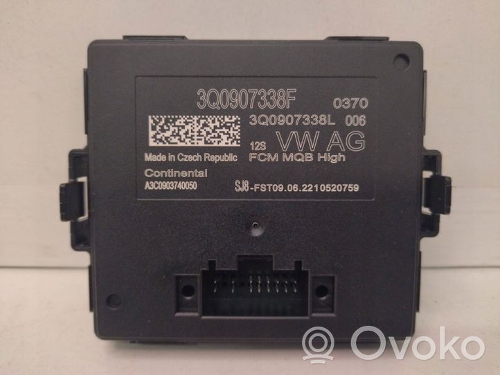 Volkswagen Arteon Módulo de control Gateway 3Q0907338F