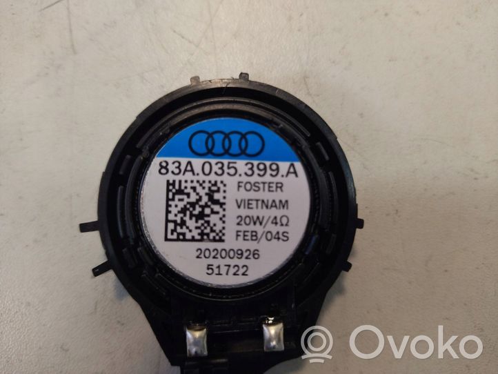 Audi Q2 - Etuoven diskanttikaiutin 83A035339A