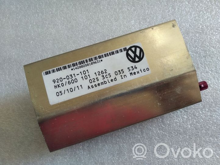 Volkswagen PASSAT B6 Amplificateur d'antenne 3C5035534