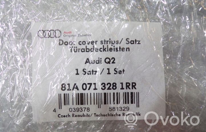 Audi Q2 - Apdaila priekinių durų (moldingas) 81A071328