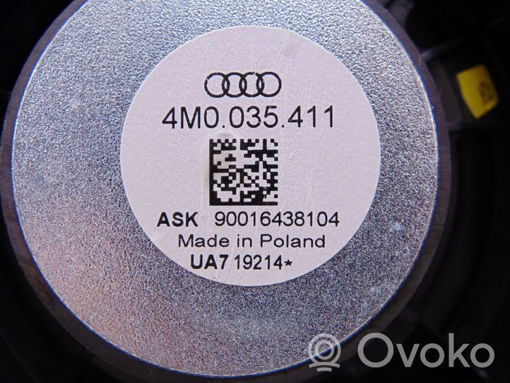 Audi Q7 4M Enceinte de porte arrière 4M0035411